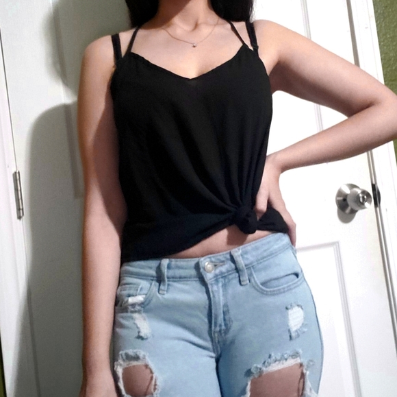 Abercrombie & Fitch Tops - ❌SOLD❌Black Abercrombie Cami